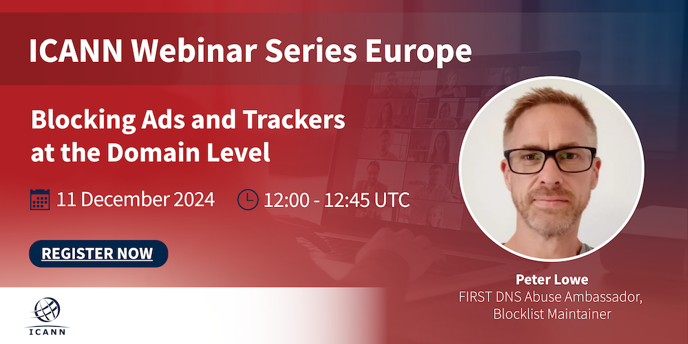ICANN webinar: Blocking at the Domain Level