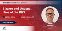 ICANN vebinārs: Neparasti DNS izmantošanas veidi