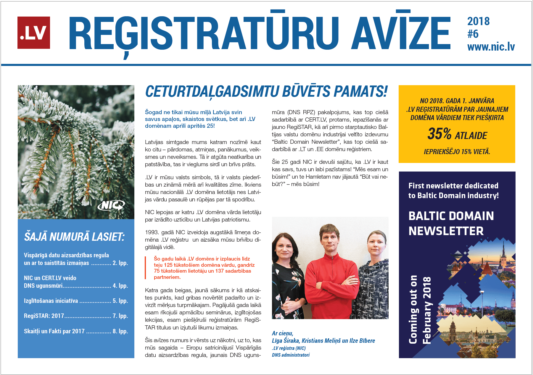 .LV Reģistratūru avīze 2018